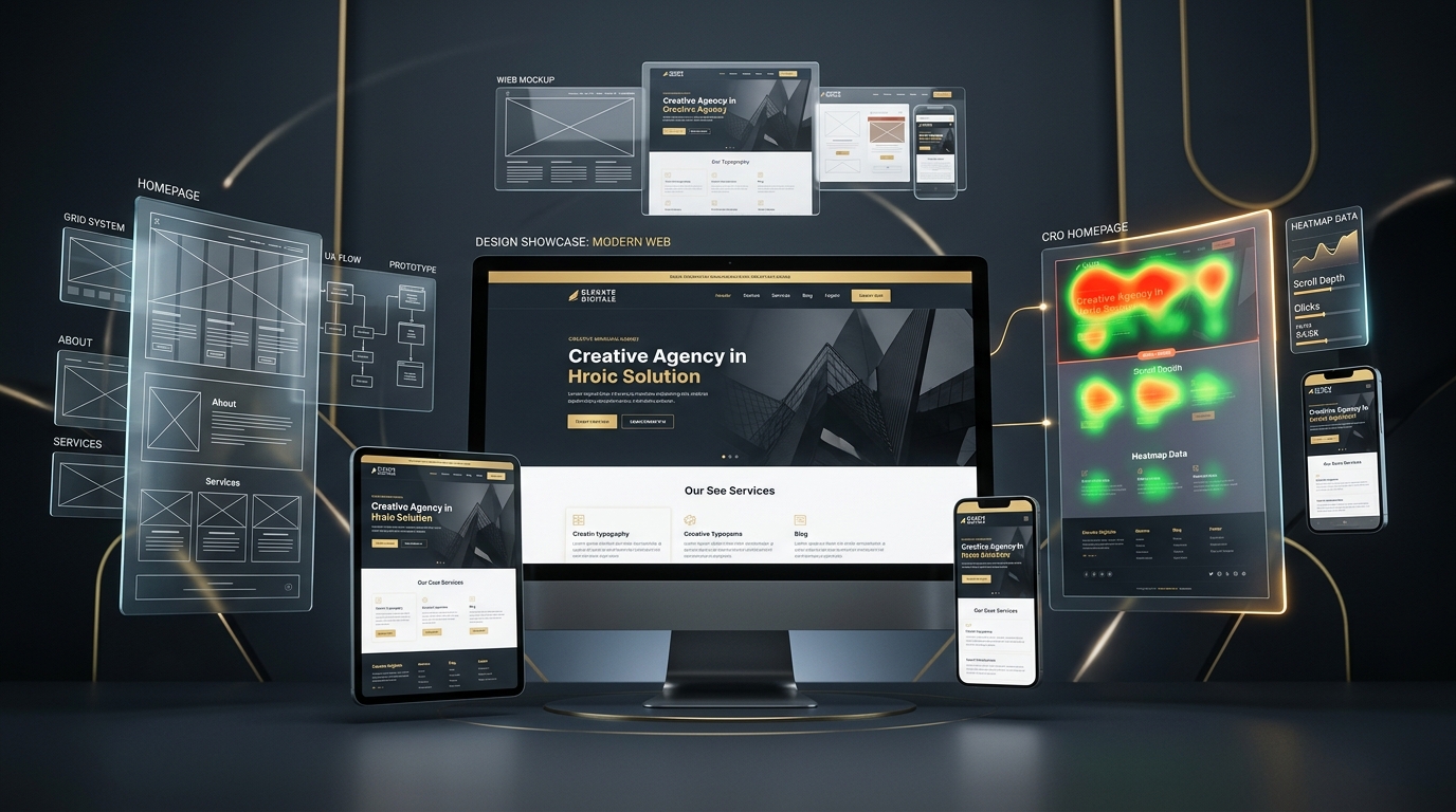 Website Design in Nepal — UI/UX Conversion Rate Optimization Showcase by Mahesh Chapagain